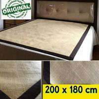Gambar Tikar anyaman/tiker rotan/alas duduk lipat piknik 200 x 180cm dari broummedia undefined 1 Tokopedia