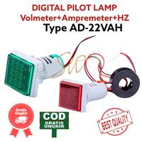 Gambar Pilot Lamp Digital Voltmeter+Amperemeter+Hz TYPE AD16-22VAH - Merah dari Shiawase undefined 2 Tokopedia