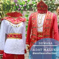Gambar Pakaian Tradisional Maluku//Adat Tradisional Maluku//Baju Adat Maluku - L, Baju laki-laki dari Traditional Fashion Store undefined 1 Tokopedia