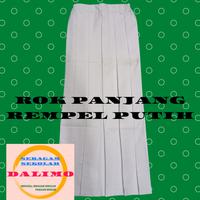 Gambar Rok Panjang Rempel SMA Kelas 10-12 dan Jumbo Abu Putih Coklat DALIMO - Putih, 5 dari DALIMO Seragam undefined 5 Tokopedia