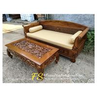 Gambar kursi meja tamu uki kayu jati,kursi tamu bale bale ukiran terbaru jati dari fs furniture jepara undefined 1 Tokopedia