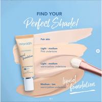 Gambar Wardah Lightening Liquid Foundation 6 & 25ml|Terasa ringan dan Natural - 04 NATURAL 6ml dari Central Store Indonesia undefined 5 Tokopedia