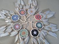 Gambar Dream Catcher Rajut Diameter 9cm Macrame Hiasan Mobil Handmade Bali - Random 1Pcs dari Sukawati Mesari undefined 1 Tokopedia