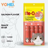 Gambar MeO Creamy Treats Salmon Snack Kucing 60gr dari Yohei Pet Care undefined 1 Tokopedia