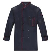 Gambar Baju Koki Lengan Panjang Seragam Chef - Merah, XXXL dari Astii sistiani undefined 2 Tokopedia