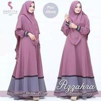 Gambar Busana muslim wanita Gamis azzahra syar'i L XL XXL - Emerald, L dari Kukabura undefined 3 Tokopedia