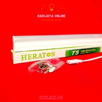 Gambar HERATON LAMPU TL T5 LED 4 WATT SET TUBE LIGHT NEON LAMP ETALASE PLAFON - Biru dari HARIJAYA ONLINE 1 undefined 2 Tokopedia