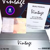 Gambar Power Amplifier 4 Channel VINTAGE Power Audio Mobil - abu dari venoman undefined 5 Tokopedia