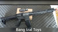 Gambar Mainan Senapan M416 Versi Upgrade (Piston Metal) dari Bang izal Toys undefined 3 Tokopedia