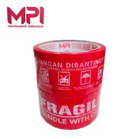 Gambar Lakban Fragile Merah Handle With Care 50 Yard Jangan Dibanting MPI - MERAH 50 YARD dari -SPECIALIST STORE JAKARTA- undefined 3 Tokopedia