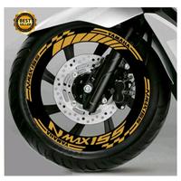 Gambar Stiker velg Nmax 2015-2022 Stiker pelek Nmax 2015-2022 Menyala - gold dari AW ACC Motoshop undefined 3 Tokopedia
