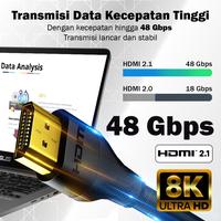 Gambar Kabel HDMI 2.1 High Speed UHD 8K HDR HDMI Cable 2 Meter PX HDMI-2X dari Cia Ciaa undefined 4 Tokopedia