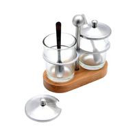 Gambar Tempat Bumbu Dapur Spice JAR Set Of 2 Krischef 10186160 dari Perkakas Jakarta undefined 2 Tokopedia