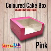 Gambar Dus Kotak kue warna / Cake Box warna 26 x 26 cm - Hitam dari rajaplastikmakassar undefined 3 Tokopedia