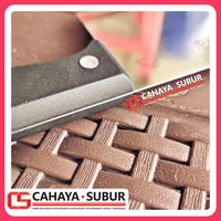 Gambar Golok Stainless VAVINCI VQ-03 Black Handle Pisau Golok Daging Premium dari Cahaya Subur CSS undefined 4 Tokopedia