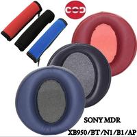 Gambar Earpad Cushion Sony mdr xb 950 BT XB 950BT XB950 BT Busa Headphone - Cover Red dari CODMarketing undefined 1 Tokopedia