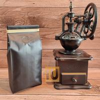 Gambar Kemasan Kopi Gusset Bag Valve Import 250 gram - Hitam, Tintie Putih dari INDAH UTAMA IUCOFF undefined 2 Tokopedia