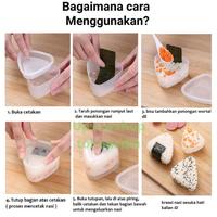 Gambar cetakan nasi onigiri bento bentuk segitiga bekal makanan ala jepang - Bentuk Segitiga dari bento19 undefined 1 Tokopedia
