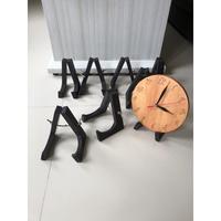 Gambar Stand kayu 26x16 tripod kayu standing pigura frame souvenir jam kayu dari ddcraft_id undefined 3 Tokopedia