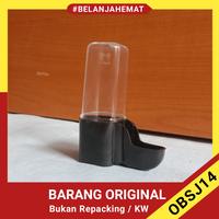 Gambar cepuk dispenser tabung pendek tempat pakan atau minum burung - sepasang isi 2 dari OBSJ14 undefined 1 Tokopedia