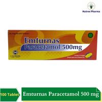 Gambar Emturnas Tablet - Paracetamol 500 mg - Obat Demam, Nyeri, Pusing dari NutreePharma undefined 3 Tokopedia