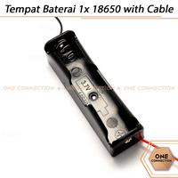 Gambar Battery 1*18650 Holder Seri 1 Slot Batere Baterai Case/Box/Kotak Duduk dari OneConnection undefined 4 Tokopedia