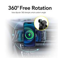 Gambar Micropack Car Charger Magnetic Wireless 15 Watt Powermotor Magnetic dari Micropack Indonesia undefined 5 Tokopedia