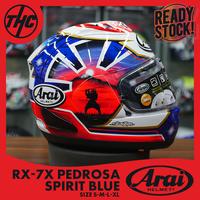 Gambar ARAI HELMET RX-7X PEDROSA SPIRIT BLUE dari THC Helmet Tangerang undefined 3 Tokopedia