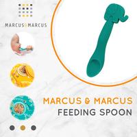 Gambar Marcus and Marcus Baby Feeding Spoon, Sendok Makan Bayi MPASI Premium - Kuning dari Babyshopday undefined 1 Tokopedia