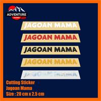 Gambar Stiker Cutting Jagoan Mama - Kuning dari Adventure Sticker21 undefined 1 Tokopedia