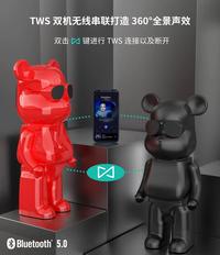 Gambar Wireless Speakers Violent Bear Model Bass And High Power Wireless - Hitam dari Toko Mainan Edukasi Cerdas undefined 2 Tokopedia