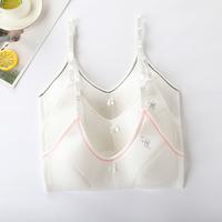 Gambar AIKO BRA LIST MINISET PAKAIAN DALAM SPORT BRA ANAK SD SMP REMAJA IMPOR - friendship bra, white dari milanberry undefined 2 Tokopedia