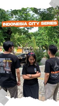Gambar INDONESIA City Series Tshirt by Kalostee - JKT2, XL dari Kalostee ID undefined 1 Tokopedia