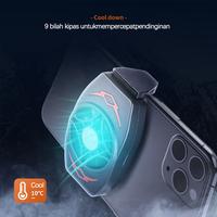 Gambar Kipas Pendingin Hp Gaming Fun Cooler Cooling Pad X13 NEW - Hitam dari Inteco undefined 2 Tokopedia