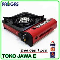 Gambar PAKET HEMAT PROGAS Kompor Gas Portable & 1 Gas Kaleng - PLUS GAS 1 - KOMPOR SAJA dari TOKO JAWA ELECTRIK undefined 2 Tokopedia