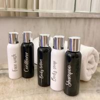 Gambar Botol 100ml TRAVEL SIZE SILVER KECIL LUXURY. Tempat sabun cair estetik - Body lotion, HITAMPRESTOPLUX dari Import style surabaya undefined 2 Tokopedia