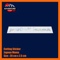 Gambar Stiker Cutting Jagoan Mama - Kuning dari Adventure Sticker21 undefined 2 Tokopedia