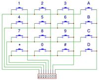 Gambar Module Keypad 4x4 Matrix 16 Key Push Button 8pin Keyboard for Arduinoo dari Rajacell Bekasi undefined 5 Tokopedia