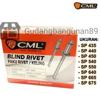Gambar Paku Rivet Rifet Keling SP 435 440 450 540 550 640 665 675 Isi 1000Pcs - SP440 dari Gudangbangunan89 Premium Store undefined 1 Tokopedia