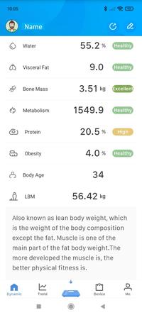 Gambar Timbangan Badan Digital Bluetooth Smart Body Fat Scale BMI dari Favorit Qu undefined 5 Tokopedia