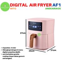 Gambar Anekariaos Digital Air Fryer Mito AF1 - Merah Muda dari Aneka Ria Online Shop undefined 2 Tokopedia