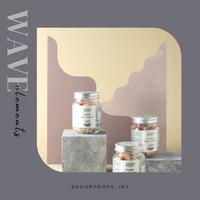 Gambar Wave Elements / Props Photography Set / Properti Foto / Photo Props dari decorpropsJKT undefined 4 Tokopedia