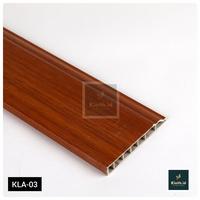Gambar List Skirting PVC bahan premium tebal, motif clasic tinggi 8cm dari TR Wallpaper Dinding undefined 2 Tokopedia