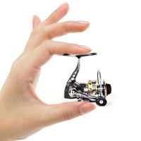 Gambar POWER Reel Pancing Mini Full Metal Spinning Fishing Reel 4.3:1 MN100 - MN100 dari Oleng-Fishing undefined 1 Tokopedia