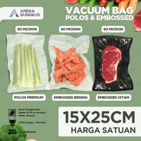 Gambar Plastik Vacuum Vacum Bag Polos / Embossed Vakum Bag Delkochoice 15x25 - Polos dari Aneka Bungkus undefined 1 Tokopedia