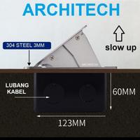 Gambar Stop kontak lantai stop kontak usb GDD2T-C18+USB ARCHITECH dari Buildingmatrialstore undefined 3 Tokopedia