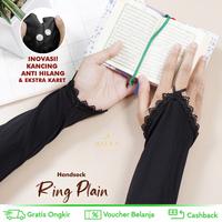 Gambar Manset Tangan Handsock Cincin Renda bahan Jersey by Maera - White dari Alima.id undefined 1 Tokopedia