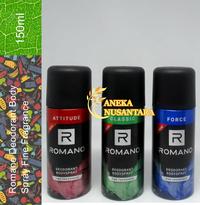 Gambar Romano Deodorant Body Spray Fine Fragrance 150ml - Attitude dari Aneka Nusantara Market undefined 1 Tokopedia