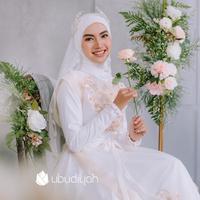 Gambar Gaun Ziran | Gaun Pengantin Muslimah - XXXL, 135 dari Diyah Ubudiyah undefined 2 Tokopedia