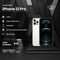 Gambar Second Like New Original iPhone 12 Pro 128GB/256GB/512GB, FullsetMulus - 128GB, Graphite dari Wonderland Store undefined 1 Tokopedia